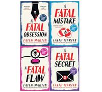 Ryder and Loveday Series 1-4 Books Collection Set by Faith Martin (A Fatal Obsession, A Fatal Mistake, A Fatal Flaw, A Fatal Secret)
