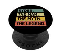Ryder The Man The Myth The Legend - Cita Personalizada Divertida PopSockets PopGrip Adhesivo