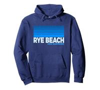 Rye Beach NH - Rye Beach New Hampshire Acuático Sudadera con Capucha