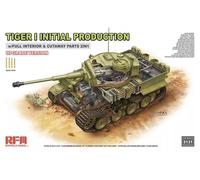 RYE FIELD MODEL Pz.Kpfw. VI Ausf. E Tiger I Producción Inicial Maqueta