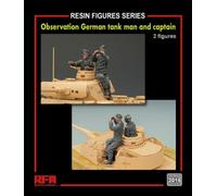 Rye Field Model RM-2015 Figura Soldado Tanque 1:35 Kit Sin Montar