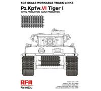 Rye Field Model RM-5002U - 1/35 Workable Pista Izquierdo para Tiger I Early