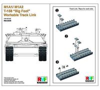 Rye Field Model RM-5009 - 1/35 Workable Pistas Para M1A1/M1A2 T-158 Pie Grande