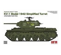 Maqueta Tanque Kv-1 Modelo 1942 Simplificado Turret RYE FIELD 5041 1 :3 5 Maqu