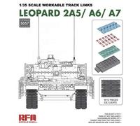 Rye Field Model RM-5057 - 1/35 Workable Pista Izquierdo para Leopardo 2A5/A6/