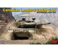 Rye Field Model RM-5076 - 1/35 Canadian Leopardo 2A6M Can Con Viable Pista Nuevo
