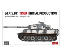 Rye Field Model RM-5078 - 1/35 Sd.KfZ.181Tiger I Initial Production No.121 - Neu