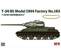 Rye Field Model RM-5083 - 1/35 T-34/85 Modelo 1944 Factory N° 183 - Nuevo