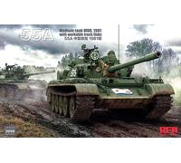Maqueta Tanque T-55a Medium Tank Mod.1981 Con Workable Track Links Rye Field M