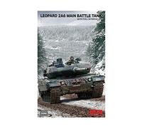 Rye Field Model RM5066 Leopard 2 A6 - Tanque de batalla principal con interior completo, escala 1:35