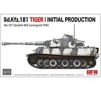 Rye Field Model RM5078 5078 Tiger I Initial production - Leningrado Tiger escala 1:35, RFM5078