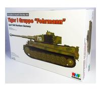Maqueta Tanque Tiger Grupo Fehrmann Abril 1945 Northern Alemania Rye Field Modo