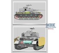 RYE FIELD MODELO 5046 PANZER IV AUSF. H TEMPRANO 1/35
