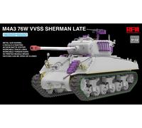 Rye Field Modelo 5132 1/35 M4A3 Sherman 76W VVSS Versión Tardía Estándar