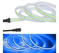 RYE Tira de luz LED azul COB de 12 V CC de 3 m, 320 LEDs/M, cuerda de 0,5 ~ 5 m, luz de cinta para bricolaje como retroiluminación de TV, cocina debajo de la encimera, armario, armario, escaleras,