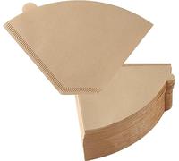RYELDOM Filtros de Papel para Cafetera Moka 2 y 4 Tazas - Filtración Natural y Limpia, Papel No Blanqueado, Universal para Moka Tradicionales - Accesorios Café, Prácticos y Desechables (2 Tazas)