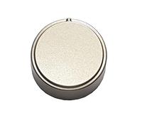 RYELDOM, Perilla Silver para cocina/horno compatible con Ariston - Indesit / Hotpoint - Conexión 6 mm - Recambio universal