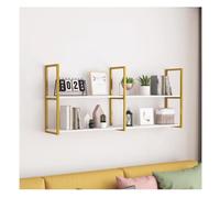 Rygcrud Librerías para Despacho En Casa, Estantes Flotantes para Montar En La Pared, Organizador De Almacenamiento Expositor Estanterías De Pie para Salón Y Dormitorio(160x28x70cm)