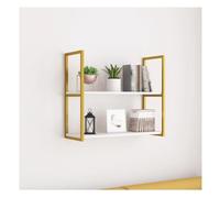 Rygcrud Librerías para Despacho En Casa, Estantes Flotantes para Montar En La Pared, Organizador De Almacenamiento Expositor Estanterías De Pie para Salón Y Dormitorio(80x28x70cm)