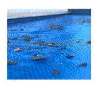 Rygcrud Mantas Solares para Piscinas, Rectangular Lona Solar Cubierta Térmica Flotante para Piscina, Burbuja De 400 Micrones, Mantiene La Suciedad Fuera Y El Calor Dentro(2x3m)