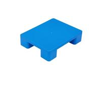 Rygcrud Palet De Polietileno, Almacenamiento De Mercancías Palet De Plástico Alfombrilla A Prueba De Humedad Para Supermercado, Oficina, Laboratorio, Almacén, Sótano, Trasteros(Azul,50x40x11.5cm)