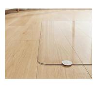 Rygcrud Protector De Alfombras De Vinilo Transparente - Alfombrilla Resistente para Suelos De Madera - Pasillo De PVC Transparente - Fácil De Limpiar GUORRUI(61x122cm)