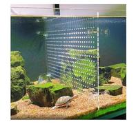 Rygcrud Separador para Acuarios - Panel De Acrílico Transparente De 5 Mm De Grosor con Ventosas, Tablero De Separación para Acuarios Separador para Dividir El Espacio(42x70cm)