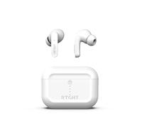 RYGHT - Pulse ANC - Auriculares Bluetooth inalámbricos con tecnología de reducción de Ruido (Active Noise Canceling) - Autonomía 6H + 30H de Carga en la Caja - Blanco