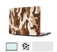 RYGOU 11-Inch Macbook Air Hard Case, 4 en 1 Acabado Mate de Goma Mate Funda de plástico con Protector de Pantalla de Cubierta de Teclado y Anti-Polvo de Enchufe para Macbook Air 11 "(A1170 y A1465)