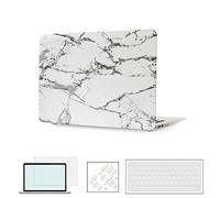 RYGOU MacBook Air 13''Caso 2018 Release, 4 in 1 Hard Funda con Cubierta del Teclado Protector de Pantalla para New Macbook Air 13 Pulgadas con Touch ID Modelo: A1932