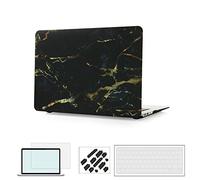 RYGOU MacBook Air 13''Caso 2018 Release, 4 in 1 Hard Funda con Cubierta del Teclado Protector de Pantalla para New Macbook Air 13 Pulgadas con Touch ID Modelo: A1935