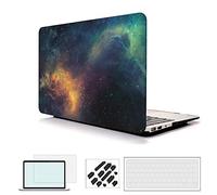 RYGOU MacBook Air 13''Caso 2018 Release, 4 in 1 Hard Funda con Cubierta del Teclado Protector de Pantalla para New Macbook Air 13 Pulgadas con Touch ID Modelo: A1932