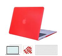 RYGOU MacBook Air 13''Caso 2018 Release, 4 in 1 Hard Funda con Cubierta del Teclado Protector de Pantalla para New Macbook Air 13 Pulgadas con Touch ID Modelo: A1932