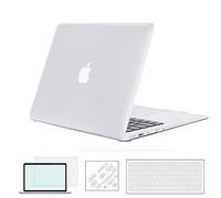 RYGOU MacBook Air 13''Caso 2018 Release, 4 in 1 Hard Funda con Cubierta del Teclado Protector de Pantalla para New Macbook Air 13 Pulgadas con Touch ID Modelo: A1932