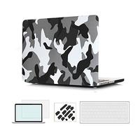 RYGOU MacBook Air 13''Caso 2018 Release, 4 in 1 Hard Funda con Cubierta del Teclado Protector de Pantalla para New Macbook Air 13 Pulgadas con Touch ID Modelo: A1932