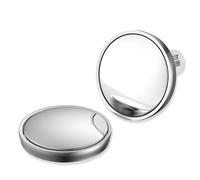 RYHHH 2 Piezas Espejo Retrovisor De Punto Ciego, Plateado Hd Espejo Retrovisor Ajustable De 360°,Amplía La Visión Para Una Conducción Segura,Aplicable a Todos Los Coches