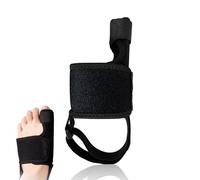 RYHHH Corrector de Juanetes | Separador de Juanetes | Alivio del Dolor Hallux Valgus | Dedos Superpuestos y Dedo Martillo | Uso Nocturno y Diario | Hombres y Mujer | Negro | Pie Izquierda