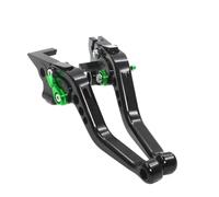 RYLFEQER Manillar Manetas Embrague para Z400 para Z-400 para Ninja 400 para Z 400 2018 2019 2020 2021 2022 Motocicletas Palanca Embrague De Freno Corto(Black-B)