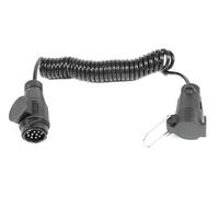 Ryme Automotive Cable Remolque 12V 13P a 7P | 4 Metros, 7x0.5mm, Conector Adaptador para Remolques, Caravana, Autocaravana