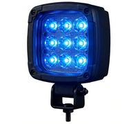 Ryme Automotive Foco LED Azul Pulverizador 30W 230 lm - 10-30V - IP69K/IP67 - Carcasa Aluminio - Homologación ECE R10 - Uso Agrícola