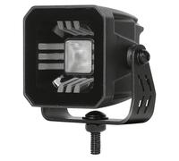 Ryme Automotive Foco Trasero LED Marcha Atrás y Trabajo 27W 1.300 lm con Luz Ámbar Integrada - 10-30V - IP69K/IP67 - Homologado ECE R10 y R148 (R23/R7)