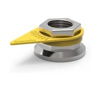 Ryme Automotive Indicador de Afloje de Tuercas Amarillo - Checkpoint - Pack de 100 un. Seguridad para Las Ruedas, Camiones, Bus, Furgonetas (21)