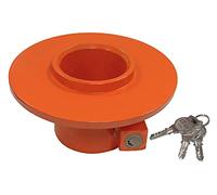 Ryme Automotive Kingpin Lock - Cerradura Antirrobo de Seguridad para 5ª Rueda, antirrobo, King Pin, Alta Seguridad para remolques, Trailer, Tractores, Candado para Quinta Rueda Universal