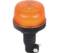 Ryme Automotive Rotativo de Señalización Flexible pincho · Homologado R65 · LED · Tractor, Coche y camión · Funcionamiento 9 a 30 V · Emergencia Ambar