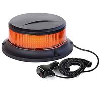 Ryme Automotive - Rotativo LED Homologado R65, Ambar Señalización Advertencia, Alta Visibilidad, Luz Emergencia Tractor, vehículo Agrícola, Grúa, transporte Especial, Homologado R65