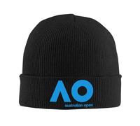 RYMHSKYBC Australian Open AO (versión Azul) Gorros Gorros para Hombres y Mujeres Gorra Deportiva al Aire Libre con Estilo elástico de diseño otoño e Invierno Gorra elástica
