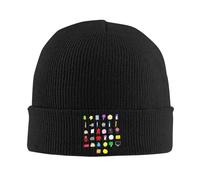 RYMHSKYBC BFDI Todos los concursantes Empaquetan Gorros de Punto Gorros de Invierno Batalla de Moda por Gorros de Dream Island Sombreros Unisex de Acrílico