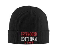 RYMHSKYBC Feyenoord Potterdam conmemora Gorra de Punto Sombrero Gorro de Tope de Punto Sombrero de otoño Invierno al Aire Libre Gorros de Aire Libre para Adultos Unisex
