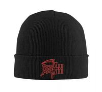 RYMHSKYBC Gorro de Ganchillo acrílico de Ganchillo de otoño Invierno de la Banda de Death Metal Metal