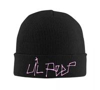 RYMHSKYBC Logo-Lil-Peep Gorras de Punto para Mujer Gorros de Otoño Invierno Gorros Acrílicos Casuales